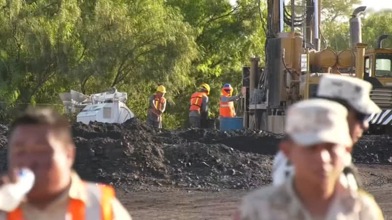 10 mineiros mexicanos aguardam resgate em mina de carvão no México - Reprodução/YouTube/11Alive