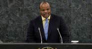 Mswati III discursa em painel da ONU - Getty Images