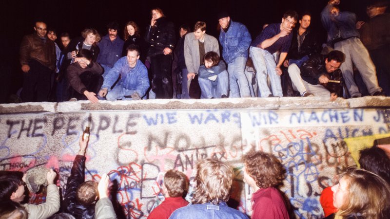 A queda do Muro de Berlim - Getty Images