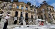 Museu Nacional do Rio de Janeiro em obras - Reprodução