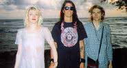 Dave Grohl no casamento de Kurt Cobain e Courtney Love - Divulgação