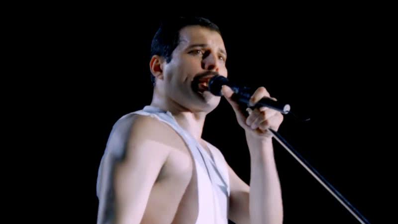 Freddie Mercury em apresentação com o Queen na Hungria - Divulgação/Youtube/VIDEO REMASTER ITA/23.12.2018