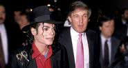 Donald Trump e Michael Jackson juntos em fotografia tirada em 1990 - Divulgação/Twitter/realDonaldTrump/11.04.2015