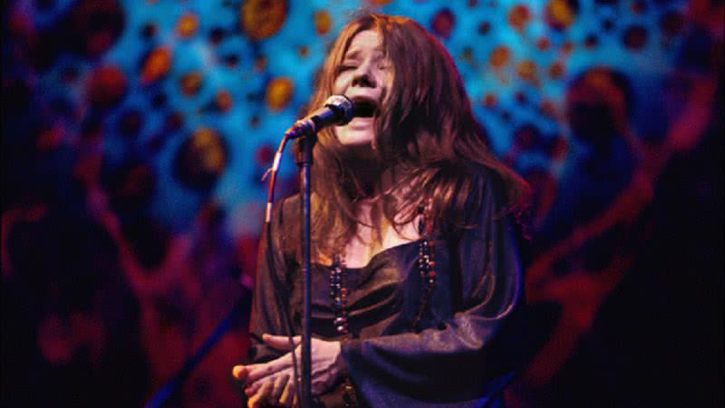 Janis Joplin em uma de suas últimas apresentações - Wikimedia Commons