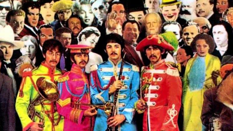 Capa do álbum Sgt. Pepper's Lonely Hearts Club Band (1967) - Divulgação/EMI Music