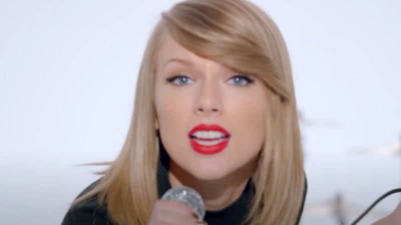 Taylor Swift no clipe de 'Shake It Off', em 2014 - Divulgação/Youtube/Taylor Swift VEVO