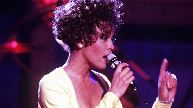 Whitney cantando durante apresentação no início da década de 1990 - Pixabay