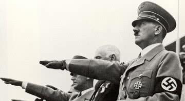 Adolf Hitler na abertura dos Jogos Olímpicos, em 1936 - Getty Images