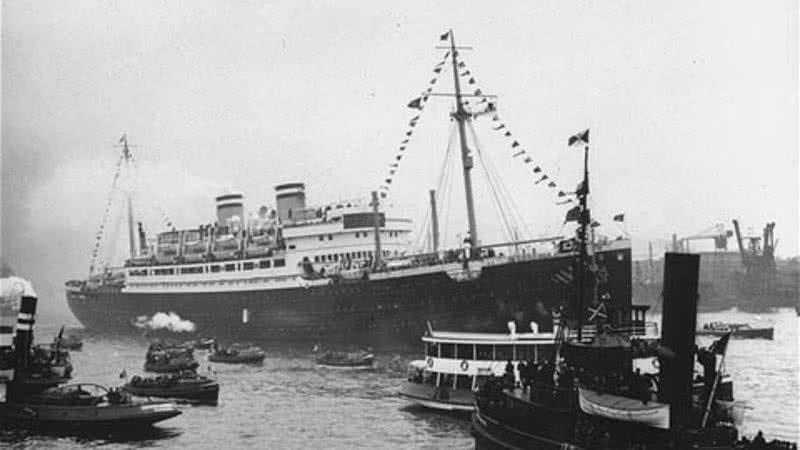 St. Louis em Havana, em junho de 1939 - Domínio Público, via Wikimedia Commons