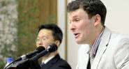 Otto Warmbier durante julgamento - Wikimedia Commons