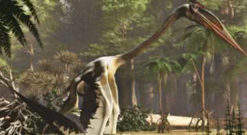 Quetzalcoatlus northropi - Divulgação / James Kuether