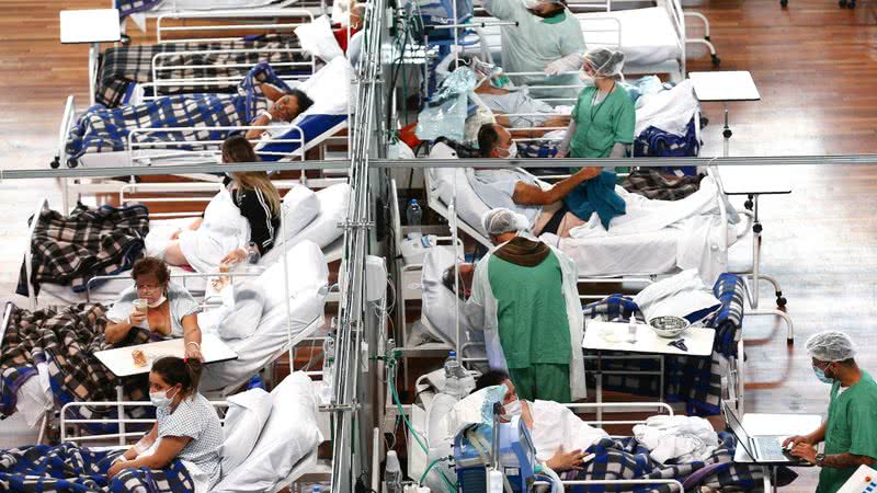 Hospital em maio de 2021 - Getty Images