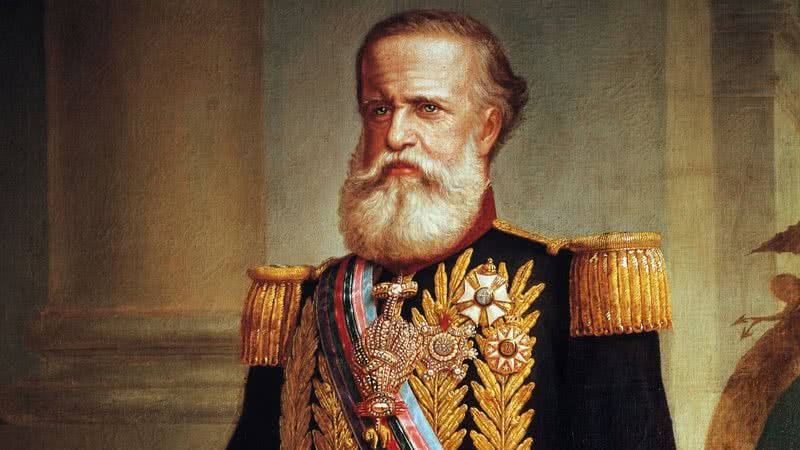 Dom Pedro II em pintura oficial - Wikimedia Commons