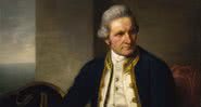 Retrato do capitão James Cook, por Nathaniel Dance - National Maritime Museum/Wikimedia Commons