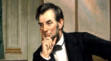 Pintura do ex-presidente norte-americano Abraham Lincoln - Wikimedia Commons