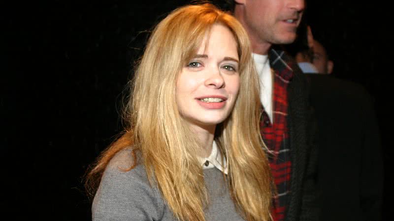 A escritora e diretora Adrienne Shelly no 13th Street Theatre, em 2004 - Getty Images