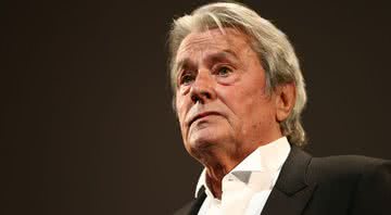 Fotografia de Alain Delon em festival de cinema de 2013 - Getty Images