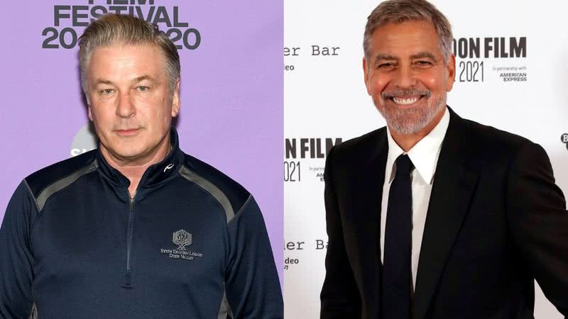 Alec Baldwin e George Clooney - Getty Images