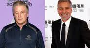 Alec Baldwin e George Clooney - Getty Images