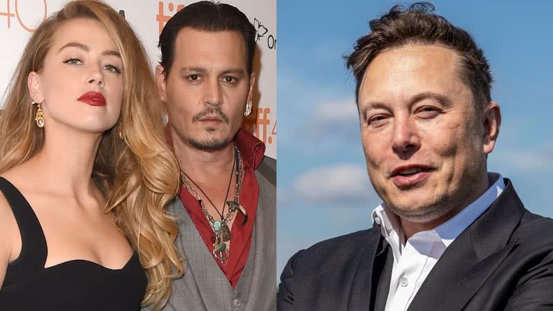 Johnny Depp, Amber Heard e Elon Musk - Getty Images