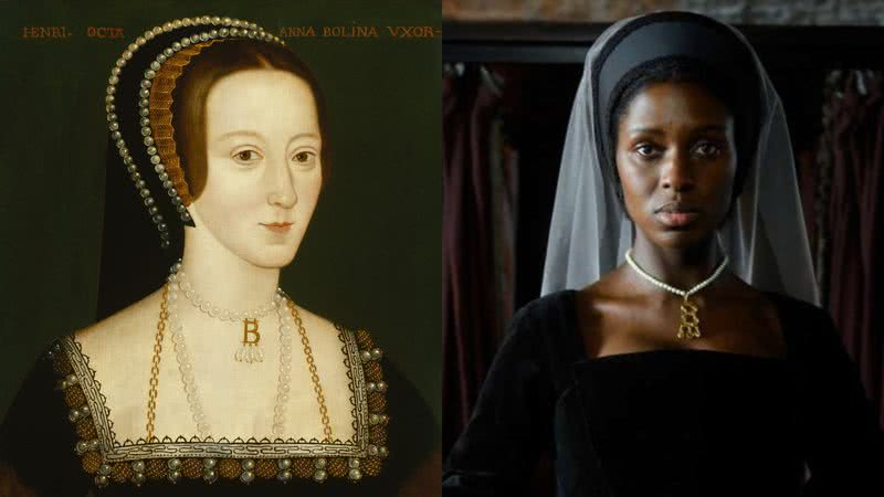 Jodie Turner-Smith como Ana Bolena - Divulgação/Channel 5