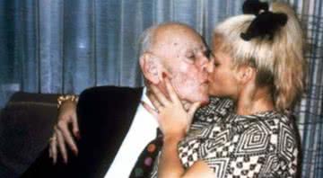 Anna Nicole Smith e J. Howard Marshall II - Divulgação