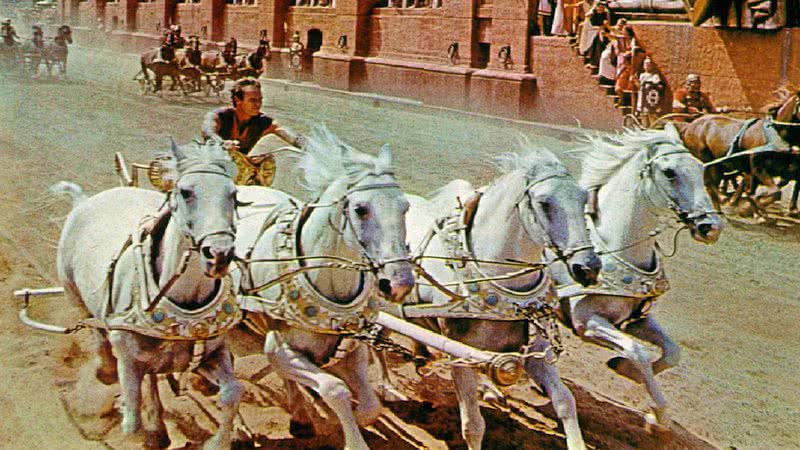 Cena do filme Ben-Hur (1959) - Divulgação/Metro-Goldwyn-Mayer