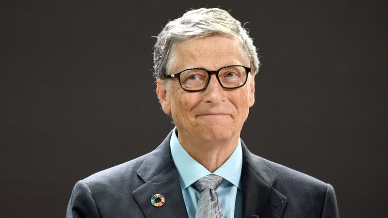 Fotografia de Bill Gates, o fundador da Microsoft - Getty Images