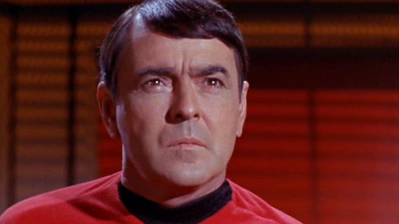 Foto de ator James Doohan em Star Trek - Divulgação