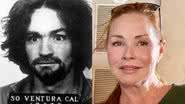 Montagem mostrando Charles Manson e Debra Tate - Divulgação/ Domínio Público e Divulgação/ Arquivo Pessoal