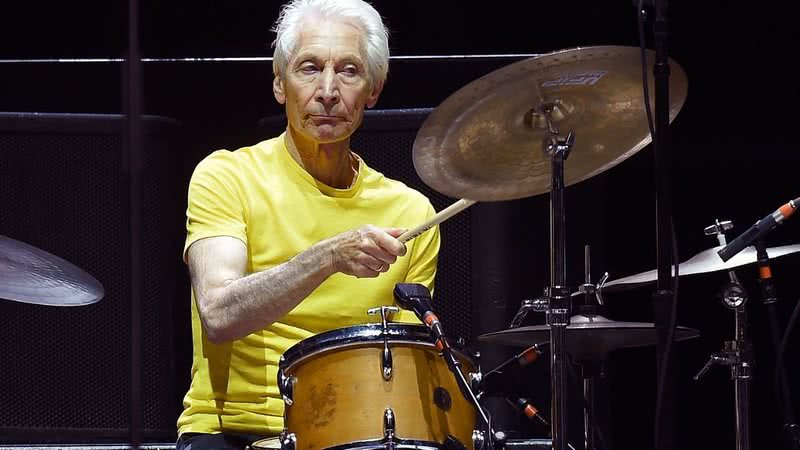 Charlie Watts, em 2016 - Getty Images