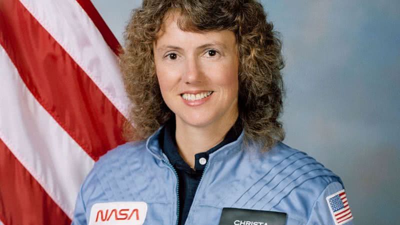 A professora de História Sharon Christa McAuliffe - Wikimedia Commons