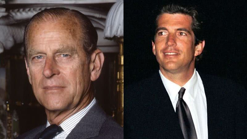 Montagem com Philip à esquerda, e John F. Kennedy Jr. (depois de adulto) à direita - Wikimedia Commons