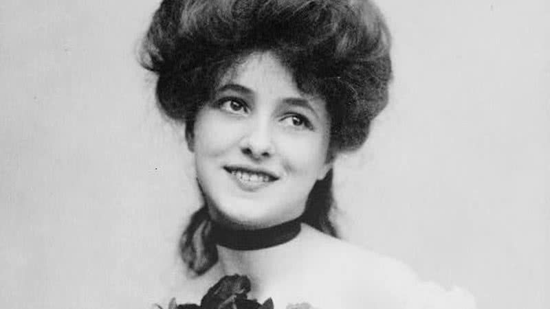 A modelo e corista Evelyn Nesbit - Wikimedia Commons