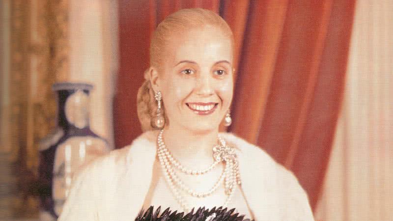 Fotografia de Evita Perón em 1951 - Domínio Público/ Creative Commons/ Wikimedia Commons