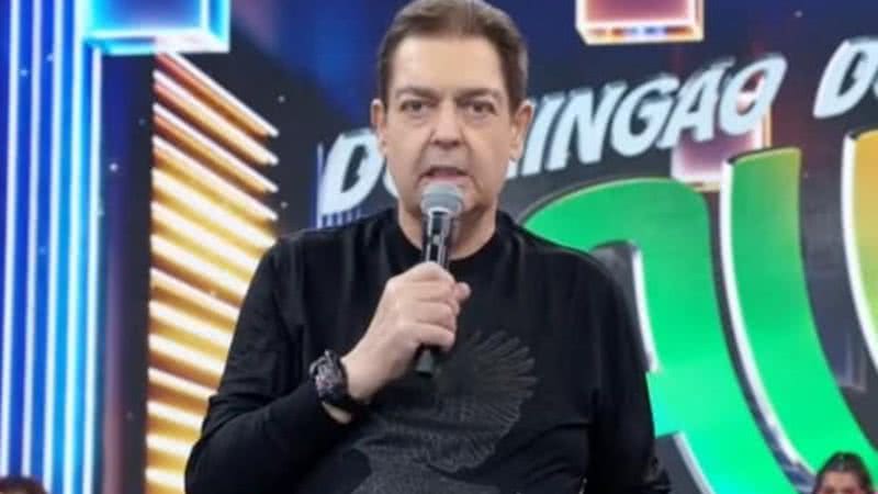 Faustão no comando do programa - Divulgação/Rede Globo