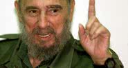 Fidel Castro durante um Congresso - Getty Images