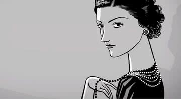 Ilustração de Gabrielle Chanel - Openthedoor estúdio de animação (todos os direitos reservados)