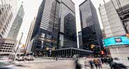 Fotografia do Toronto-Dominion Centre, de onde Garry Hoy caiu. - Wikimedia Commons