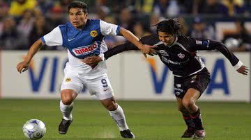 Salvador Cabañas em ação pelo América do México - Getty Images