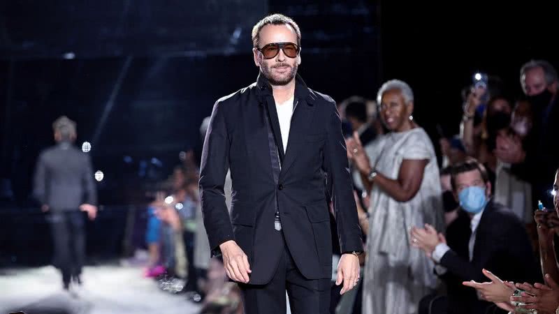 Tom Ford, no New York Fashion Week, em 2021 - Getty Images