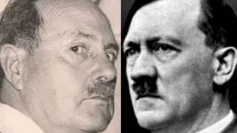 Jean-Marie Loret e Adolf Hitler, respectivamente - Creative Commons