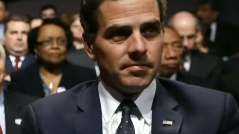 Fotografia de Hunter Biden em evento oficial - Divulgação/Youtube