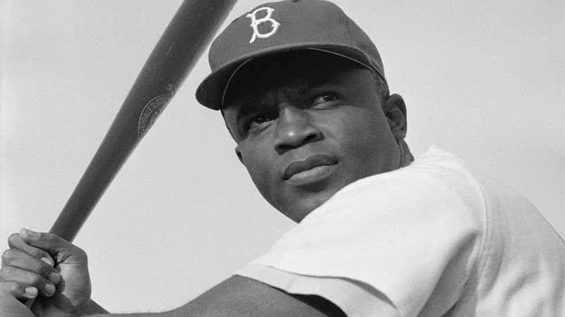 O atleta Jackie Robinson - Biblioteca do Congresso/Wikimedia Commons