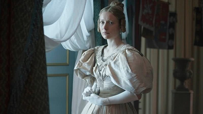 Lady Flora Hastings (interpretada por Alice Orr-Ewing), na série Vitória, do ITV - Divulgação/ITV