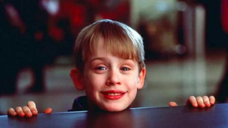 Macaulay Culkin para o filme Esqueceram de Mim (1990) - Divulgação/FOX