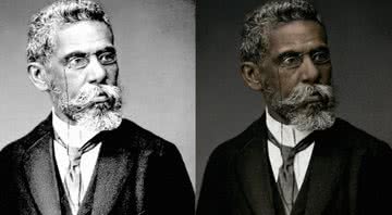 Na imagem, o escritor Machado de Assis - Divulgação/Machado De Assis Real e Faculdade Zumbi dos Palmares