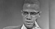 Malcolm X durante entrevista - Divulgação/Vídeo