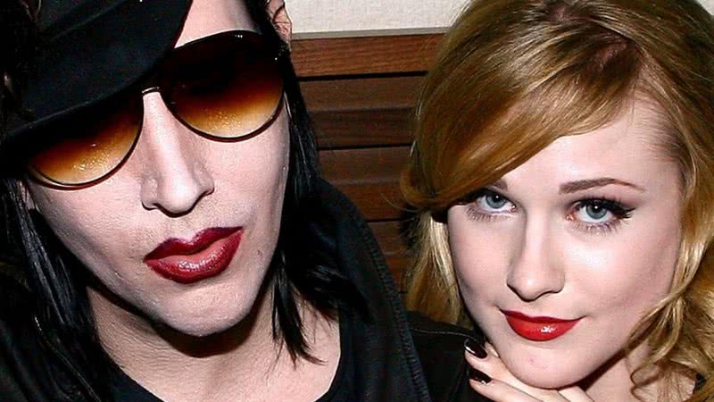 Marilyn Manson e Evan Rachel Wood, em 2007 - Getty Images