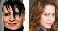 Marilyn Manson e Esmé Bianco, respectivamente - Getty Images / Wikimedia Commons